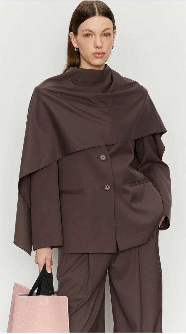 BLAZER CON SCIARPA - ISABELLE BLANCHE