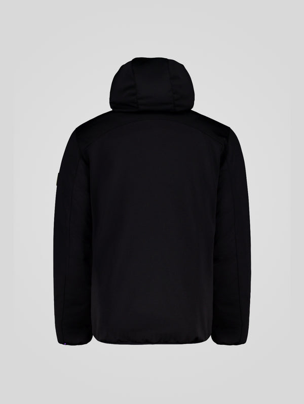 CIESSE GIACCA CORTA NERA IN SOFTSHELL.
