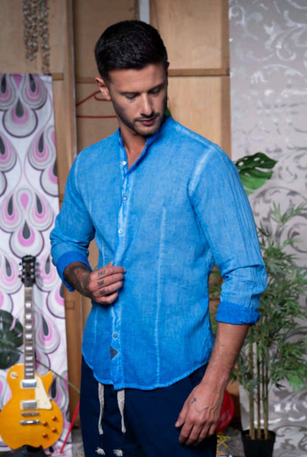 CAMICIA COREANA IN MUSSOLA - KOON