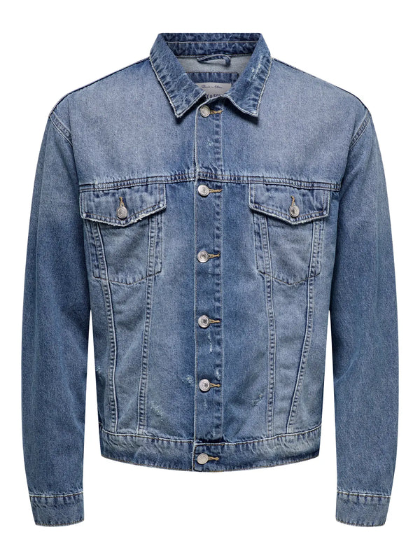 GIUBBOTTO IN DENIM - ONLY&SONS