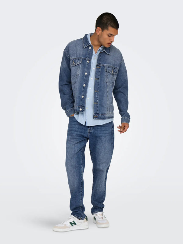 GIUBBOTTO IN DENIM - ONLY&SONS