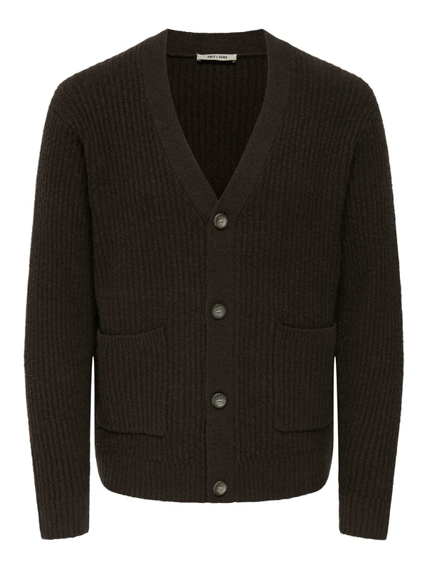 CARDIGAN IN COTONE - ONLY&SONS