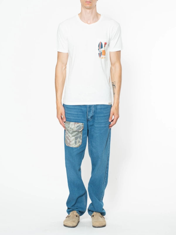 T-SHIRT STAMPA GALLO - BL.11