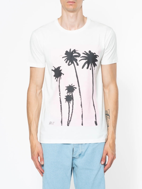 T-SHIRT SUNSET PALM - BL.11