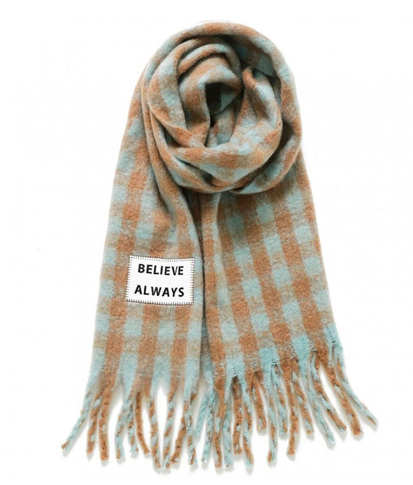 SCIARPA "BELIEVE ALWAYS" - VERB TO DO