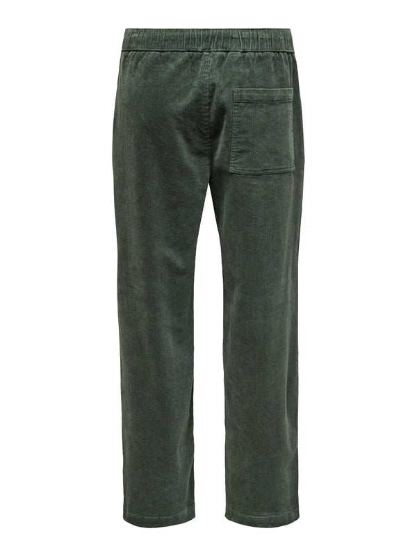 PANTALONI VELLUTO CON COULISSE - ONLY&SONS