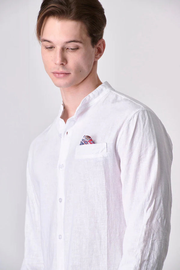 CAMICIA COREANA LINO - V2